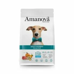 Amanova Adult Cane Secco Exigent Iberian Maiale Grain Free 10 Kg