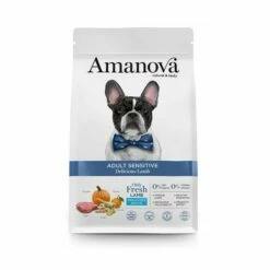 Amanova Adult Sensitive Cane Secco Agnello Grain Free 10 Kg