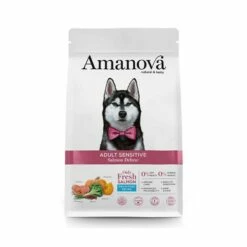 Amanova Adult Sensitive Cane Secco Deluxe Salmone Grain Free 10 Kg