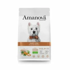 Amanova Puppy Mini Cane Secco Exquisite Pollo 2 Kg