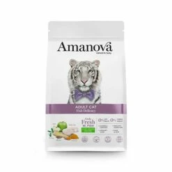 Amanova Adult Gatto Secco Delicacy Pesce 1,5 Kg