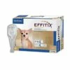 Virbac Effitix Antiparassitario 4 Pipette Per Cani Taglia Toy (1,5-4 Kg)