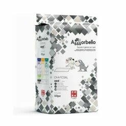 Ferribiella Tappetini Igienici Assorbello Charcoal Al Carbone Assorbente 60X60 Cm 50...