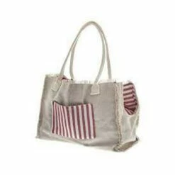 Ferribiella Borsa, Trasportino Sabbia Per Cane In Cotone