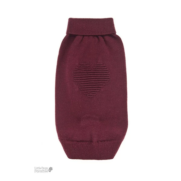 Ferribiella Cane Maglioncino Cupido Bordeux 2 Ferribiella Cane Maglioncino Cupido Bordeux - immagine 2