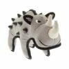 Ferribiella Fuxtreme Spiky Rinoceronte In Canvas E Punte In Plastica TPR Gioco Per Cane