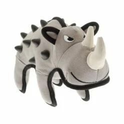 Ferribiella Fuxtreme Spiky Rinoceronte In Canvas E Punte In Plastica TPR Gioco Per Cane