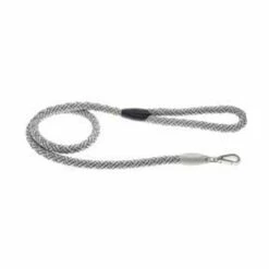 Ferribiella Nodo Reflective Guinzaglio Per Cani In Nylon Catarifrangente Grigio/Grey...
