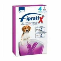 Formevet Fipratix Spot-On Antiparassitario 4 Pipette Per Cani Taglia Media/Grande