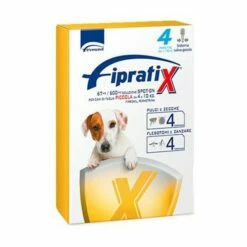Formevet Fipratix Spot-On Antiparassitario 4 Pipette Per Cani Taglia Piccola