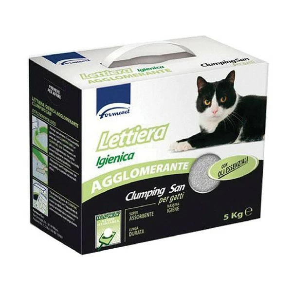 Formevet Lettiera Agglomerante Clumping San Per Gatti 5 Kg 1 Formevet Lettiera Agglomerante Clumping San Per Gatti 5 Kg