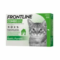 Frontline Combo Antiparassitario 3 Pipette Per Gatti E Furetti