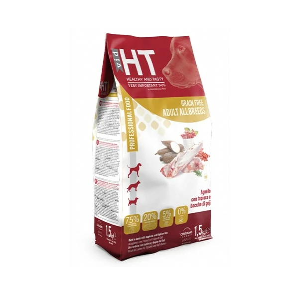 HT Vid Dog Adult All Breeds Grain Free Agnello E Tapioca 1,5 Kg 1 HT Vid Dog Adult All Breeds Grain Free Agnello E Tapioca 1,5 Kg