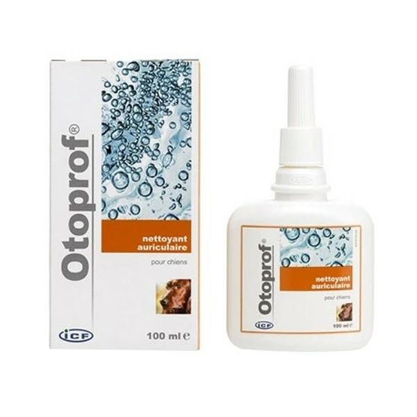 Icf Otoprof Detergente Auricolare Per Cane 1 Icf Otoprof Detergente Auricolare Per Cane