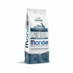 Monge Natural Superpremium Secco Cane All Breeds Adult Trota, Riso & Patate 12 Kg