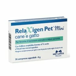 Nbf Lanes Relaxigen Pet Mini Alimento Complementare Cani E Gatti Per Ridare Serenità