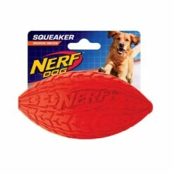 Nerf Gioco Cane Palla Squeaker Rugby