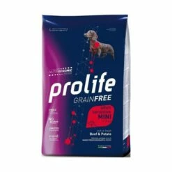 Prolife Cane Secco Grain Free Sensitive Mini Manzo E Patate 2 Kg