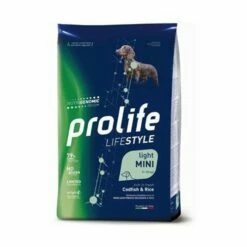 Prolife Cane Secco LifeStyle Light Mini Merluzzo E Riso 2 Kg