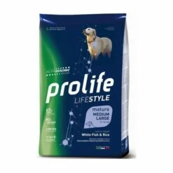 Prolife Cane Secco Lifestyle Mature Medium/Large Pesce Bianco E Riso 2.5 KG