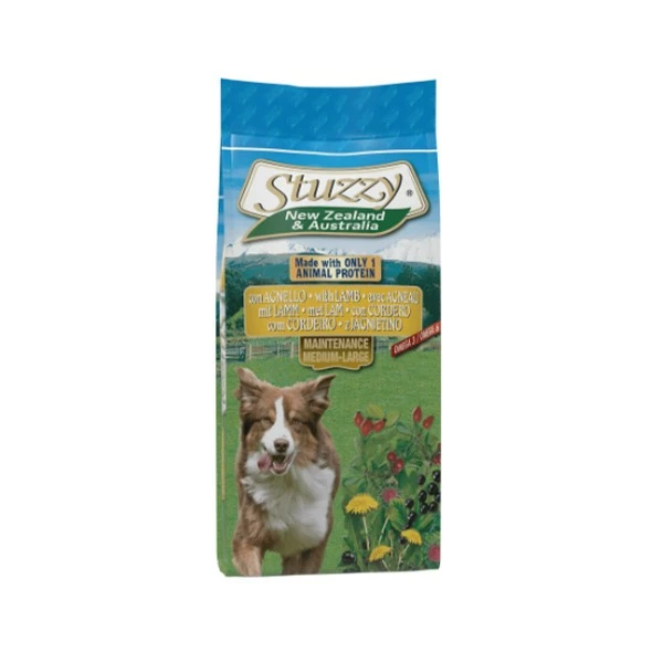 Stuzzy Cane Secco Linea New Zealand&Australian Mantenimento Medium Large Agnello 12 Kg 1 Stuzzy Cane Secco Linea New Zealand&Australian Mantenimento Medium Large Agnello 12 Kg