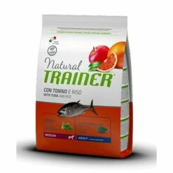 Trainer Natural Cane Secco Medium Adult Tonno&Riso 12 Kg