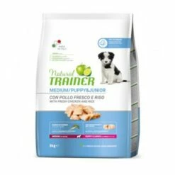 Trainer Natural Cane Secco Medium Puppy&Junior Pollo&Riso 3 Kg