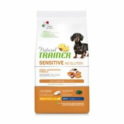 Trainer Natural Cane Secco Sensitive No Gluten Adult Small & Toy Salmone 2 Kg