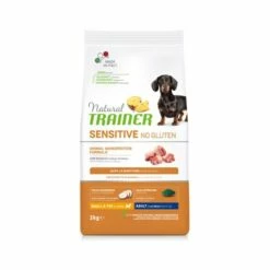 Trainer Natural Cane No Gluten Secco Small&Toy Adult Maiale 2 KG