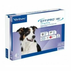 Virbac Effipro Duo Antiparassitario 4 Pipette Per Cani Taglia&Piccola&Media/Grande